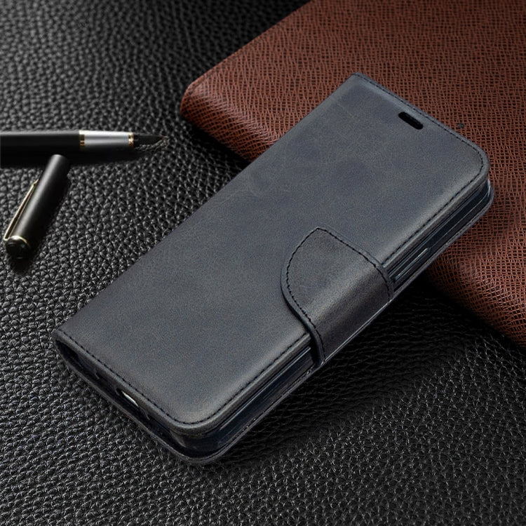 Retro Lambskin Texture ซองหนัง PU พลิกแนวนอนสีบริสุทธิ์สำหรับ iPhone 11 พร้อมตัวยึดและช่องเสียบการ์ดและกระเป๋าสตางค์และเชือกเส้นเล็ก, For iPhone 12 / 12 Pro