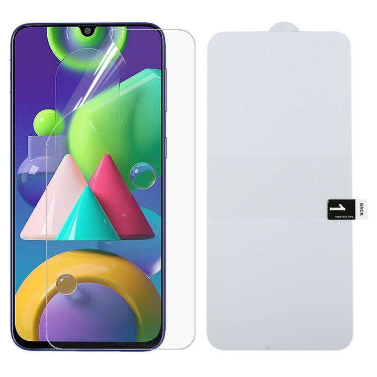 ฟิล์มไฮโดรเจลป้องกันการระเบิดแบบเต็มหน้าจอ, For iPhone 12 mini, For iPhone 12 / 12 Pro, For iPhone 12 Pro Max, For Samsung Galaxy A11, For Samsung Galaxy M21 / M21 2021, For Samsung Galaxy M31, For Samsung Galaxy A41, For Samsung Galaxy Note20         ...