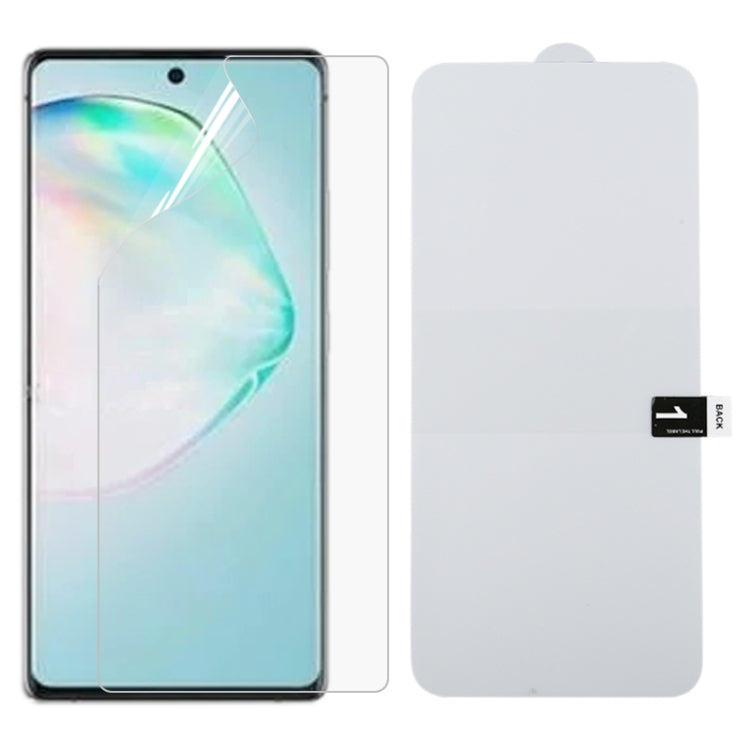 ฟิล์มไฮโดรเจลป้องกันการระเบิดแบบเต็มหน้าจอ, For iPhone 12 mini, For iPhone 12 / 12 Pro, For iPhone 12 Pro Max, For Samsung Galaxy A11, For Samsung Galaxy M21 / M21 2021, For Samsung Galaxy M31, For Samsung Galaxy A41, For Samsung Galaxy Note20         ...