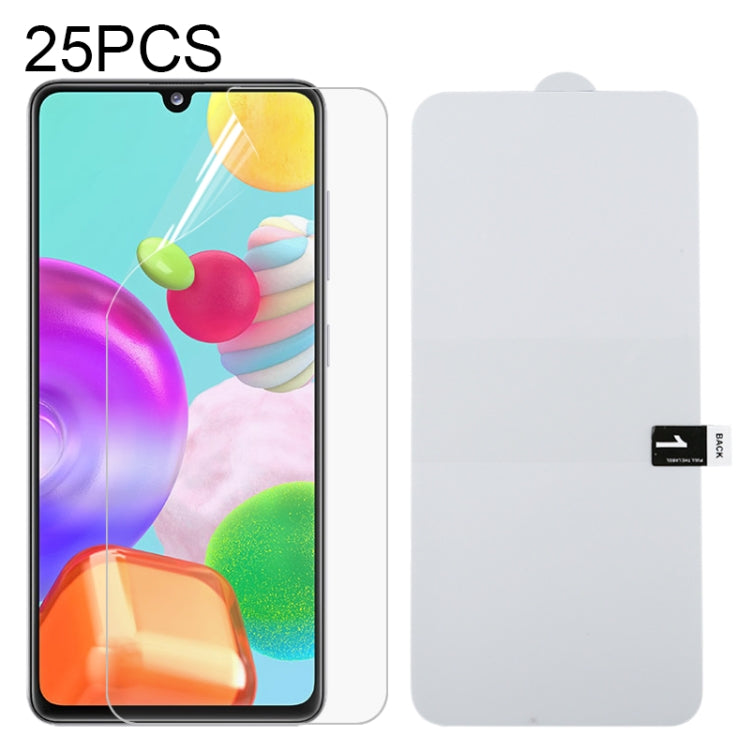 25 PCS เต็มหน้าจอป้องกันฟิล์มไฮโดรเจลป้องกันการระเบิด, For iPhone 12 mini, For iPhone 12 / 12 Pro, For iPhone 12 Pro Max, For Samsung Galaxy A11, For Samsung Galaxy M21, For Samsung Galaxy M31, For Samsung Galaxy A41, For Samsung Galaxy Note20         ...