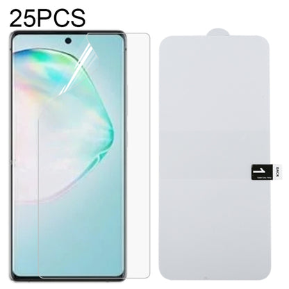 25 PCS เต็มหน้าจอป้องกันฟิล์มไฮโดรเจลป้องกันการระเบิด, For iPhone 12 mini, For iPhone 12 / 12 Pro, For iPhone 12 Pro Max, For Samsung Galaxy A11, For Samsung Galaxy M21, For Samsung Galaxy M31, For Samsung Galaxy A41, For Samsung Galaxy Note20         ...