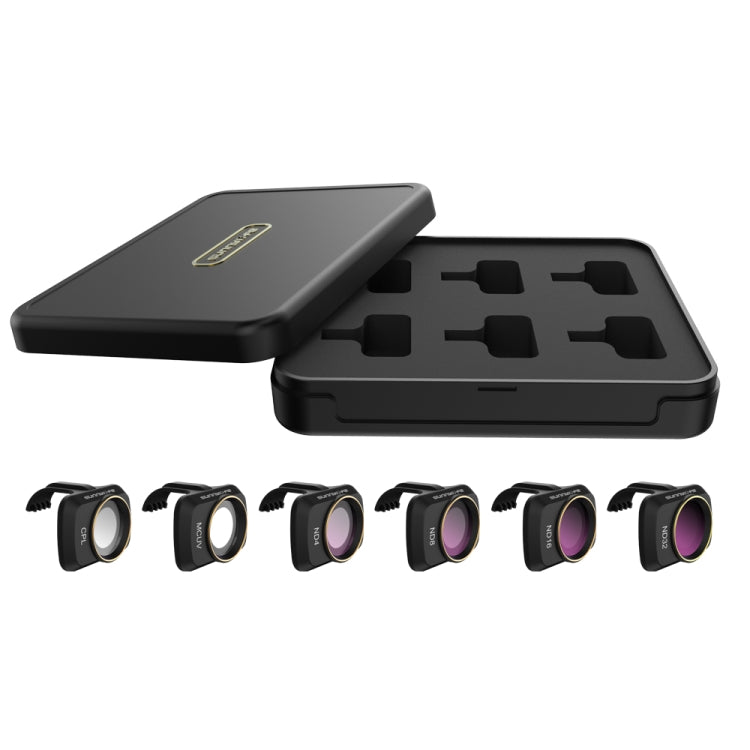 Sunnylife MM-FI9258 สำหรับ DJI Mavic มินิ 6 ใน 1 โดรน MCUV + CPL + ND4 + ND8 + ND16 + ND32 เลนส์กรอง, MCUV+CPL+ND4+ND8+ND16+ND32