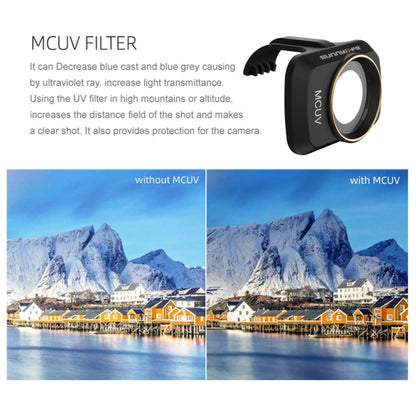 Sunnylife MM-FI9258 สำหรับ DJI Mavic มินิ 6 ใน 1 โดรน MCUV + CPL + ND4 + ND8 + ND16 + ND32 เลนส์กรอง, MCUV+CPL+ND4+ND8+ND16+ND32