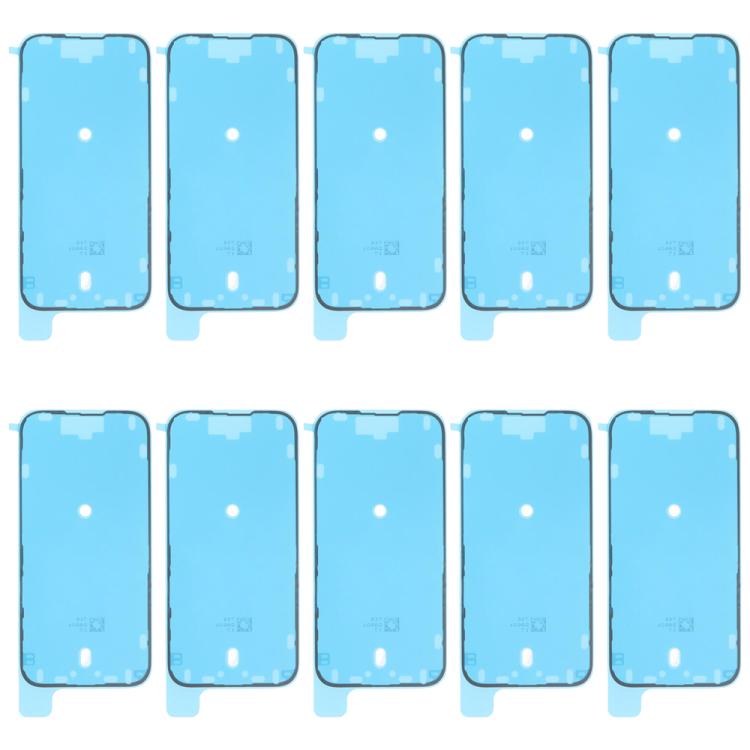 สติกเกอร์กันน้ำติดขอบจอ LCD 10 ชิ้น, For iPhone 16e, For iPhone 16 Pro Max, For iPhone 16 Pro, For iPhone 16 Plus, For iPhone 16