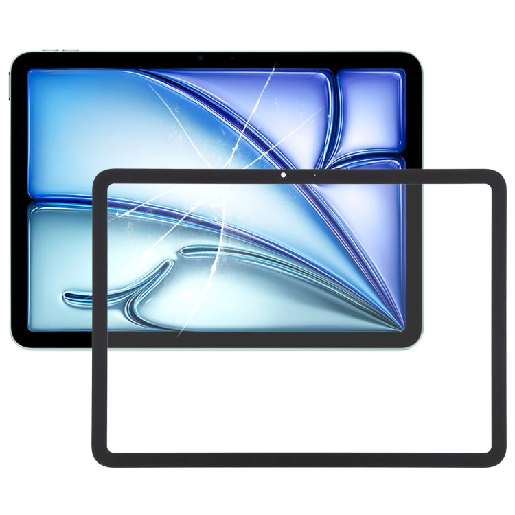 เลนส์กระจกหน้าจอด้านนอกพร้อมกาว OCA ใส, For iPad Air 13 2024 A2903 A2904 A2898, For iPad Air 11 2024 A2899 A2900 A2902, For iPad Pro 11 2024 A2836 A2837 A3006
