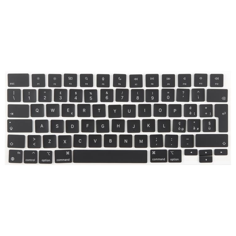 คีย์แคปสำหรับ MacBook รุ่น A2442 A2485 A2779 A2780 A2991 A2992 A2918 เวอร์ชัน UK Big Enter, Arabic, French, Italy, German, Denmark, Sweden, Hungary, Spain, Norway, Russian, Portugal