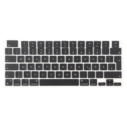 คีย์แคปสำหรับ MacBook รุ่น A2442 A2485 A2779 A2780 A2991 A2992 A2918 เวอร์ชัน UK Big Enter, Arabic, French, Italy, German, Denmark, Sweden, Hungary, Spain, Norway, Russian, Portugal