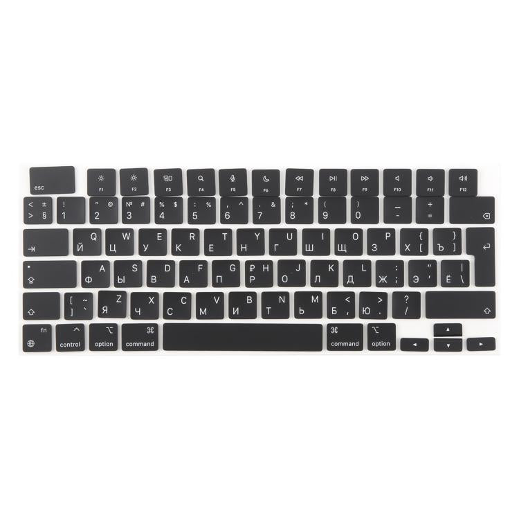 คีย์แคปสำหรับ MacBook รุ่น A2442 A2485 A2779 A2780 A2991 A2992 A2918 เวอร์ชัน UK Big Enter, Arabic, French, Italy, German, Denmark, Sweden, Hungary, Spain, Norway, Russian, Portugal