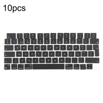สำหรับ MacBook รุ่น A2442 A2485 A2779 A2780 A2991 A2992 A2918 คีย์แคปขนาดใหญ่แบบ UK จำนวน 10 ชิ้น, Arabic, French, Italy, German, Denmark, Sweden, Hungary, Spain, Norway, Russian, Portugal