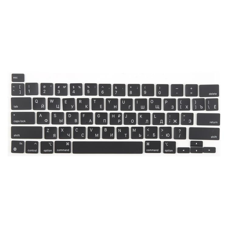 คีย์แคปสำหรับ MacBook รุ่น A2251 A2289 A2238 A2338 เวอร์ชั่นปุ่ม Enter ขนาดเล็ก (US Small Enter Version), Russian, Korean