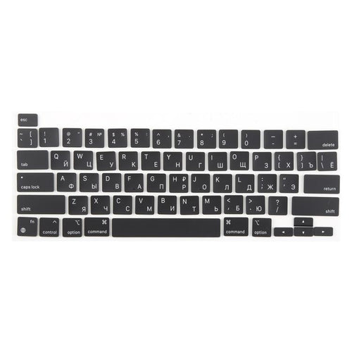 คีย์แคปสำหรับ MacBook รุ่น A2251 A2289 A2238 A2338 เวอร์ชั่นปุ่ม Enter ขนาดเล็ก (US Small Enter Version), Russian, Korean
