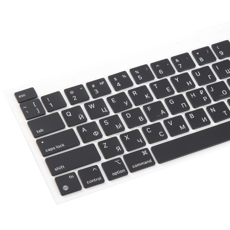 คีย์แคปสำหรับ MacBook รุ่น A2251 A2289 A2238 A2338 เวอร์ชั่นปุ่ม Enter ขนาดเล็ก (US Small Enter Version), Russian, Korean
