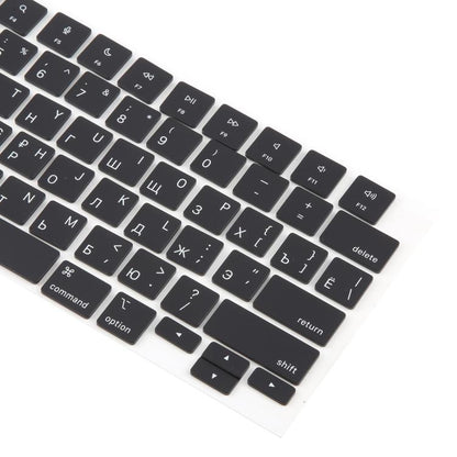 คีย์แคปสำหรับ MacBook รุ่น A2681 A2941 A3113 A3114 เวอร์ชันปุ่ม Enter ขนาดเล็ก (US Small Enter Version), Russian, Korean