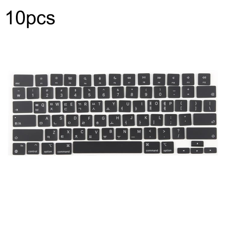 สำหรับ MacBook รุ่น A2442 A2485 A2779 A2780 A2991 A2992 A2918 ปุ่มกด Enter ขนาดเล็กแบบ US จำนวน 10 ชิ้น, Russian, Korean