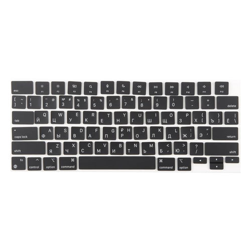 คีย์แคปสำหรับ MacBook รุ่น A2442 A2485 A2779 A2780 A2991 A2992 A2918 เวอร์ชัน US Small Enter, Russian, Korean