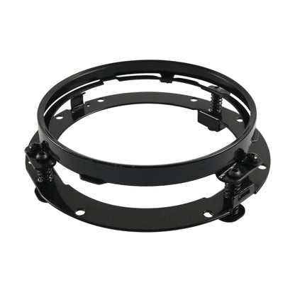 ขายึดแหวนไฟหน้าแบบกลมขนาด 7 นิ้วสำหรับรถจักรยานยนต์ Harley Davidson, 7 inch Round Headlight Ring, 7 inch Round Headlight Bracket