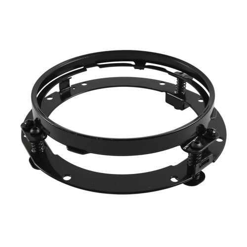 ขายึดแหวนไฟหน้าแบบกลมขนาด 7 นิ้วสำหรับรถจักรยานยนต์ Harley Davidson, 7 inch Round Headlight Ring, 7 inch Round Headlight Bracket