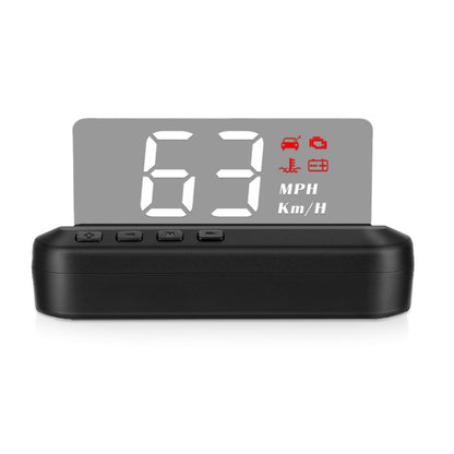 C100 รถ HUD Head-up Display OBD2 รหัสความผิดปกติกำจัด Overspeed / Fault Alarm, C100