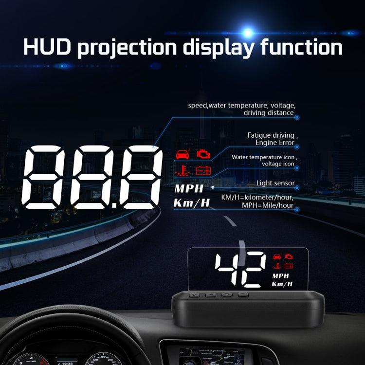 C100 รถ HUD Head-up Display OBD2 รหัสความผิดปกติกำจัด Overspeed / Fault Alarm, C100