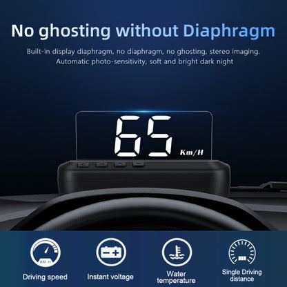 C100 รถ HUD Head-up Display OBD2 รหัสความผิดปกติกำจัด Overspeed / Fault Alarm, C100