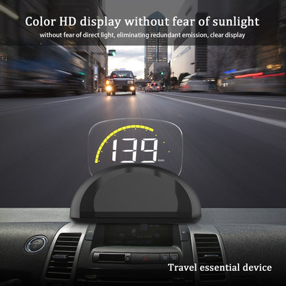 C700S OBD2 + โหมด GPS รถ HUD Head-up Display Fault Alarm, C700S