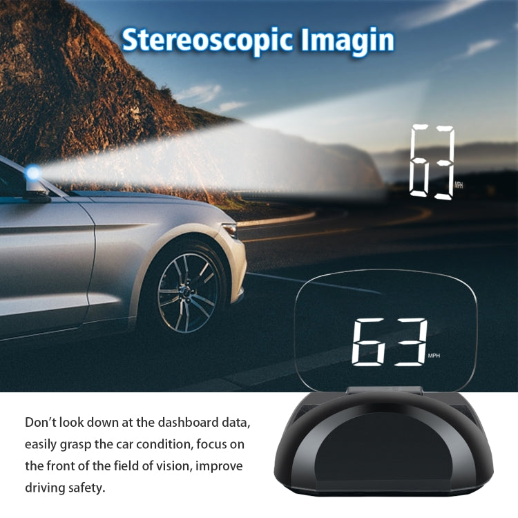 C700S OBD2 + โหมด GPS รถ HUD Head-up Display Fault Alarm, C700S