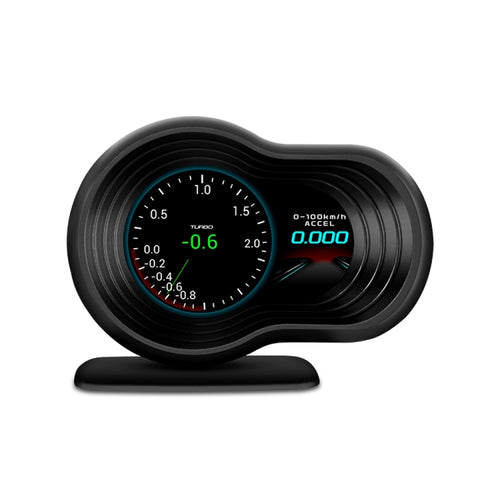 F9 OBD2 + โหมด GPS รถ HUD Head-up Display ความเร็ว/อุณหภูมิน้ำ/จอแสดงผลแรงดันไฟฟ้า, F9 OBD2 GPS