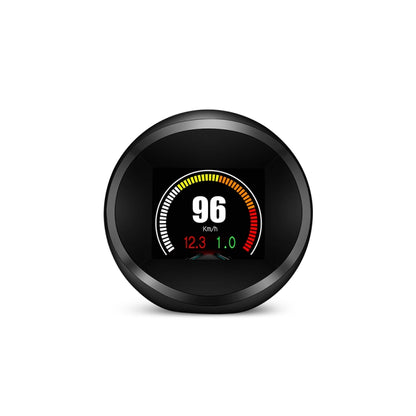 P11 OBD2 + โหมด GPS จอแสดงผลรถยนต์ HUD Head-up อุณหภูมิน้ำ / ความเร็วรถ / แรงดันไฟฟ้า / จอแสดงผลการสิ้นเปลืองน้ำมันเชื้อเพลิง, สัญญาณเตือนความเร็ว, P11