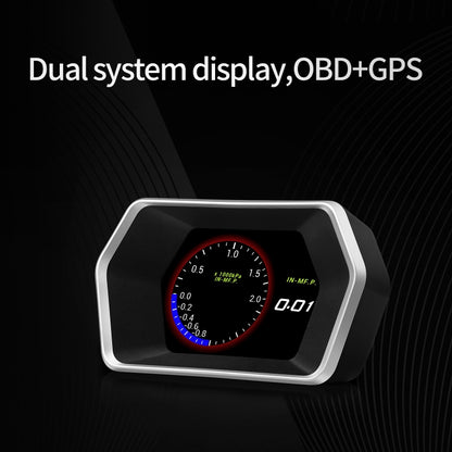 P17 รถ HUD Head-up Display GPS เครื่องวัดความเร็วรถ OBD2 รหัสกำจัดข้อผิดพลาด, P17