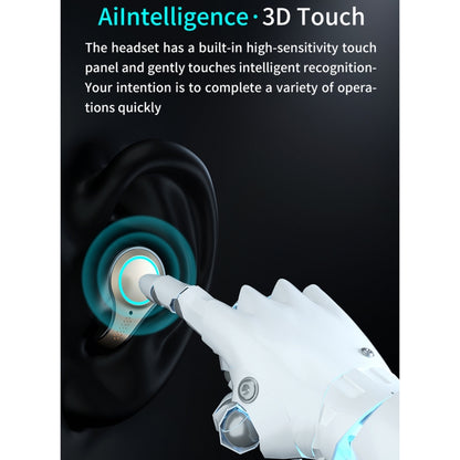 M18 บลูทูธ 5.1 จอแสดงผล LED กันน้ำไร้สาย Bluetooth หูฟังพร้อมกล่องชาร์จ, M18