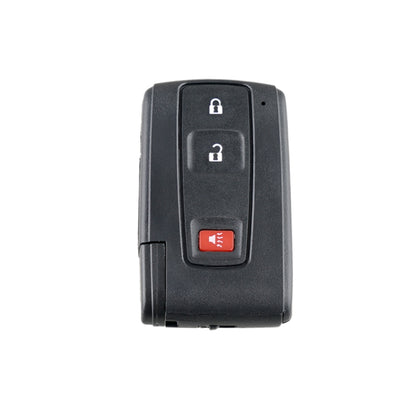กุญแจรถ รีโมทคอนโทรล เคส พร้อมกุญแจเล็กสำหรับ Toyota Prius 3 ปุ่ม, For Toyota Prius