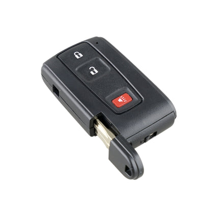 กุญแจรถ รีโมทคอนโทรล เคส พร้อมกุญแจเล็กสำหรับ Toyota Prius 3 ปุ่ม, For Toyota Prius