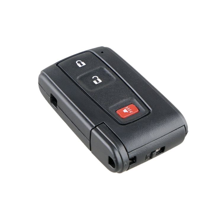 กุญแจรถ รีโมทคอนโทรล เคส พร้อมกุญแจเล็กสำหรับ Toyota Prius 3 ปุ่ม, For Toyota Prius