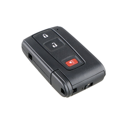 กุญแจรถ รีโมทคอนโทรล เคส พร้อมกุญแจเล็กสำหรับ Toyota Prius 3 ปุ่ม, For Toyota Prius