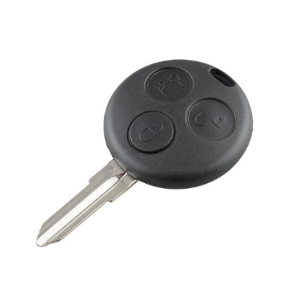 เคล็ดลับกุญแจรถยนต์แบบตรงความถี่ 433.92 สำหรับ Mercedes-Benz Smart 3 ปุ่ม, For Mercedes-Benz Smart