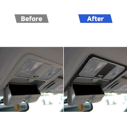 รถคาร์บอนไฟเบอร์ Hardtop ไฟอ่านหนังสือสติกเกอร์ตกแต่งสำหรับ Nissan 350z 2006-2009, Hardtop Reading Light