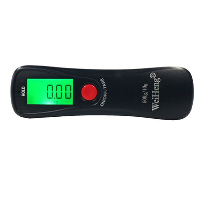 MH-A18 แบบพกพาดิจิตอลโหลดสูงตะขอเครื่องชั่งน้ำหนักอิเล็กทรอนิกส์ (10g~50kg) ไม่รวมแบตเตอรี่, 10g x 50kg