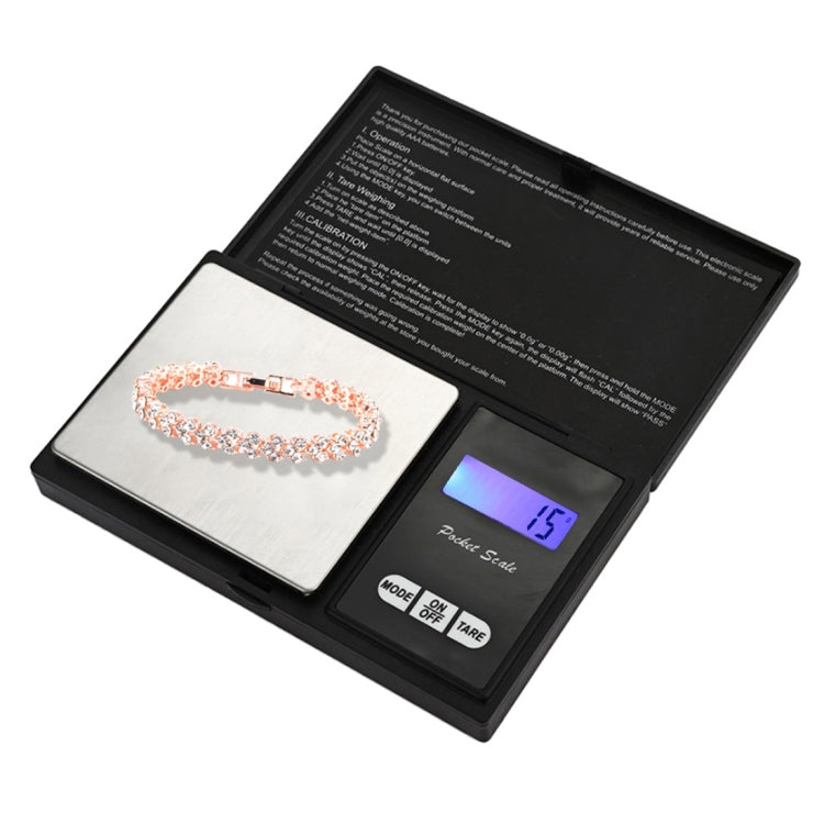 MH-8015 แบบพกพาความแม่นยำสูงอิเล็กทรอนิกส์เพชรทองเครื่องประดับ (0.01g ~ 100g) ไม่รวมแบตเตอรี่, MH-8015 100g