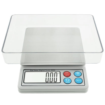 XY-8006 600g x 0.01g 2.2 นิ้ว LCD Professional แบบพกพา Digital Gold Jewellery Scale, XY-8006 600g x 0.01g