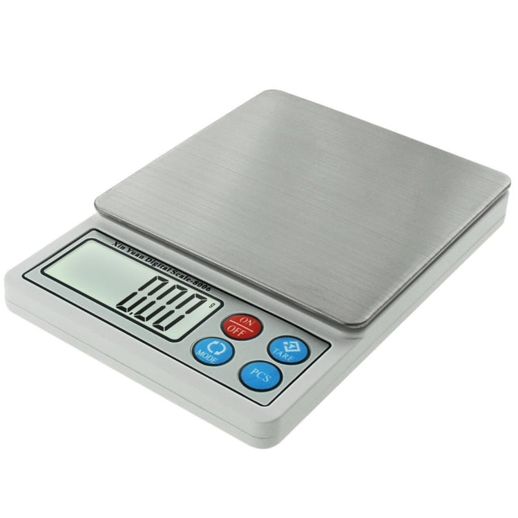XY-8006 600g x 0.01g 2.2 นิ้ว LCD Professional แบบพกพา Digital Gold Jewellery Scale, XY-8006 600g x 0.01g