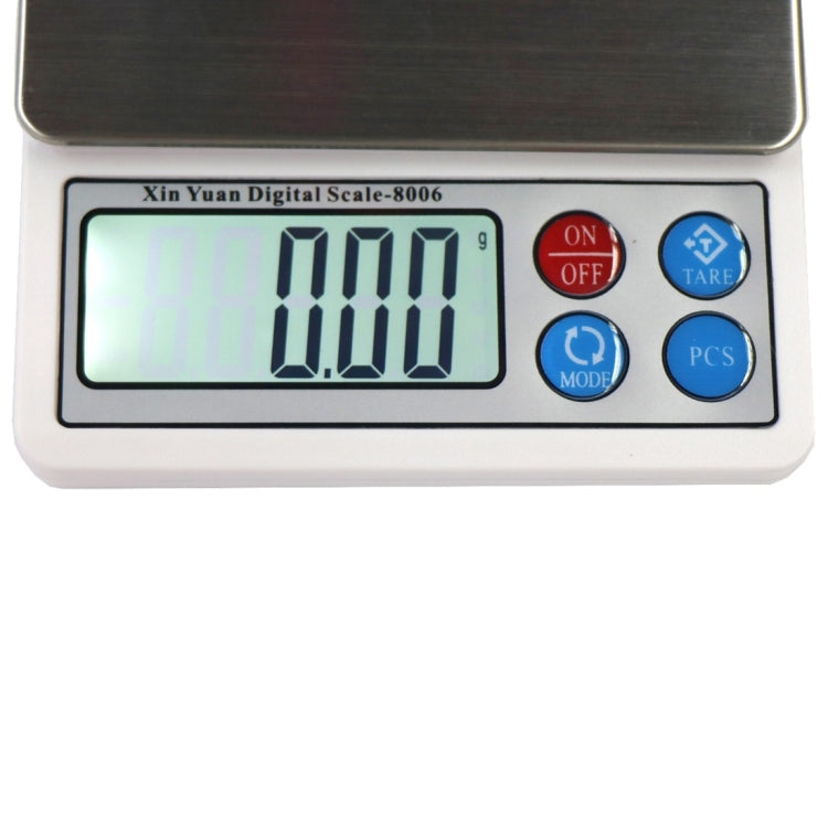 XY-8006 600g x 0.01g 2.2 นิ้ว LCD Professional แบบพกพา Digital Gold Jewellery Scale, XY-8006 600g x 0.01g
