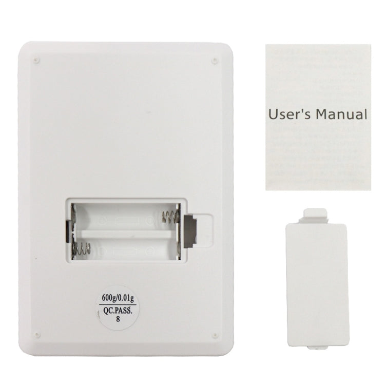 XY-8006 600g x 0.01g 2.2 นิ้ว LCD Professional แบบพกพา Digital Gold Jewellery Scale, XY-8006 600g x 0.01g