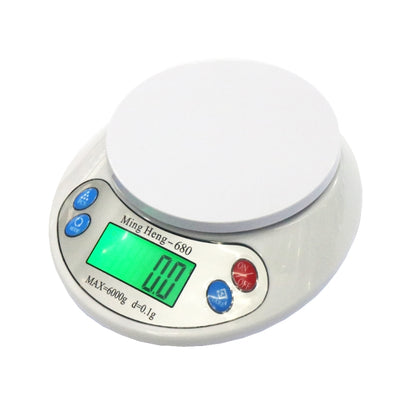 MH-680 6000g x 0.1g 2.2 นิ้ว LCD Digital Electronic Kitchen Scale, MH-680 6kg x 0.1g