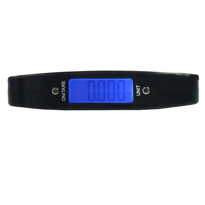 A09 เครื่องชั่งตะขอแขวนกระเป๋าเดินทางดิจิตอลขนาด 50 กก. x 10 ก. พร้อมหน้าจอ LCD ขนาด 1.7 นิ้ว, Hook Scale