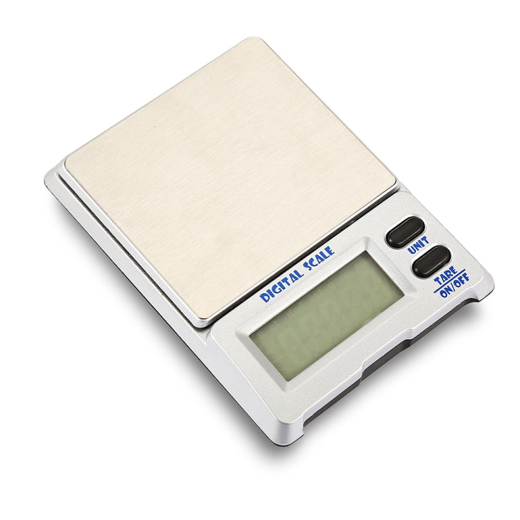 M-18 500g x 0.1g ความแม่นยำสูงเครื่องประดับอิเล็กทรอนิกส์แบบดิจิตอล Scale Balance อุปกรณ์ 1.5 นิ้วหน้าจอ LCD, 500g/0.1g