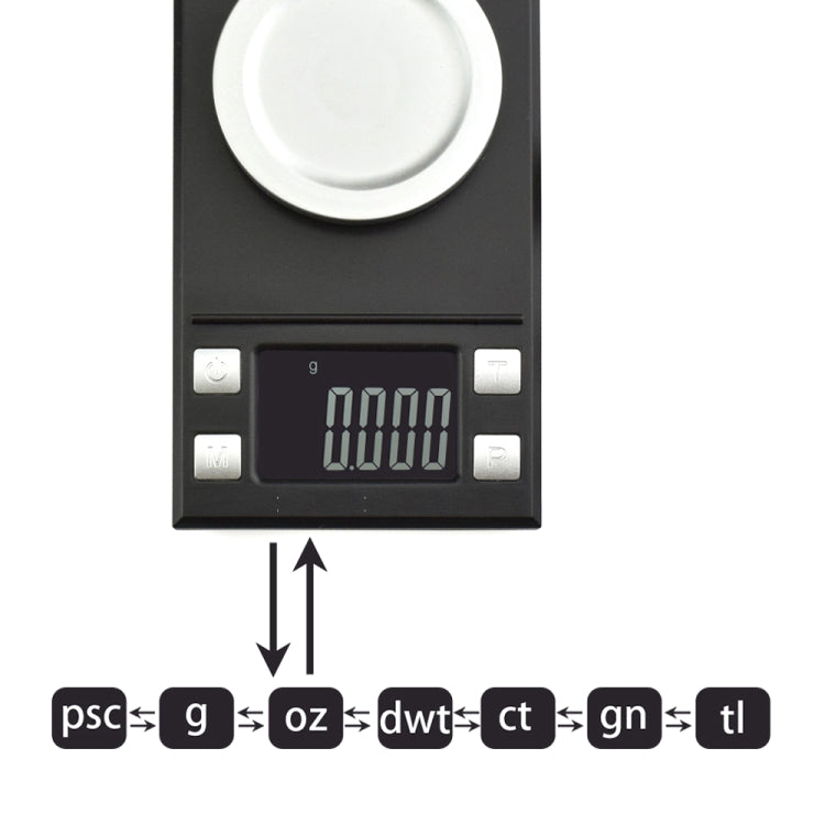 MH-8028 50g x 0.001g ความแม่นยำสูงดิจิตอลอิเล็กทรอนิกส์แบบพกพาเครื่องประดับเพชรอัญมณีกะรัต Lab เครื่องชั่งน้ำหนัก Balance อุปกรณ์ 1.6 นิ้วหน้าจอ LCD, 50g/0.001g