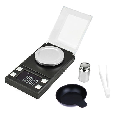 MH-8028 50g x 0.001g ความแม่นยำสูงดิจิตอลอิเล็กทรอนิกส์แบบพกพาเครื่องประดับเพชรอัญมณีกะรัต Lab เครื่องชั่งน้ำหนัก Balance อุปกรณ์ 1.6 นิ้วหน้าจอ LCD, 50g/0.001g
