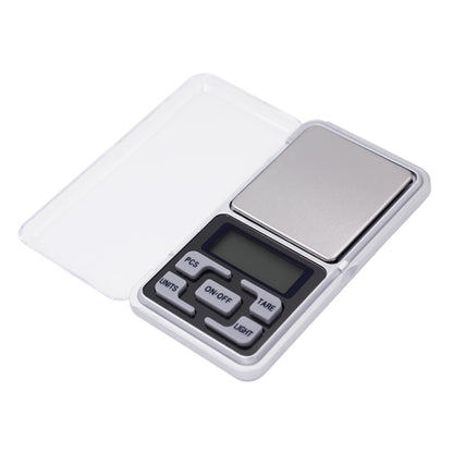 MH-100 500g x 0.1g ความแม่นยำสูงดิจิตอลอิเล็กทรอนิกส์แบบพกพา Mini Pocket Scale โทรศัพท์มือถือเครื่องชั่งน้ำหนัก BALANCE อุปกรณ์ 1.6 นิ้วหน้าจอ LCD, 500g/0.1g