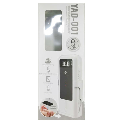YAD-001 เครื่องวัดอุณหภูมิอินฟราเรด + เครื่องฆ่าเชื้อเซ็นเซอร์อินฟราเรดอัตโนมัติพร้อมที่วางยึดขาตั้งกล้อง, YAD-001