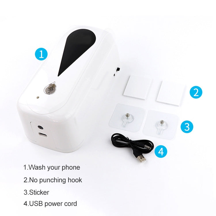 เครื่องฆ่าเชื้อสเปรย์เซ็นเซอร์อินฟราเรดอัตโนมัติแบบสัมผัสขนาด 1200 มล